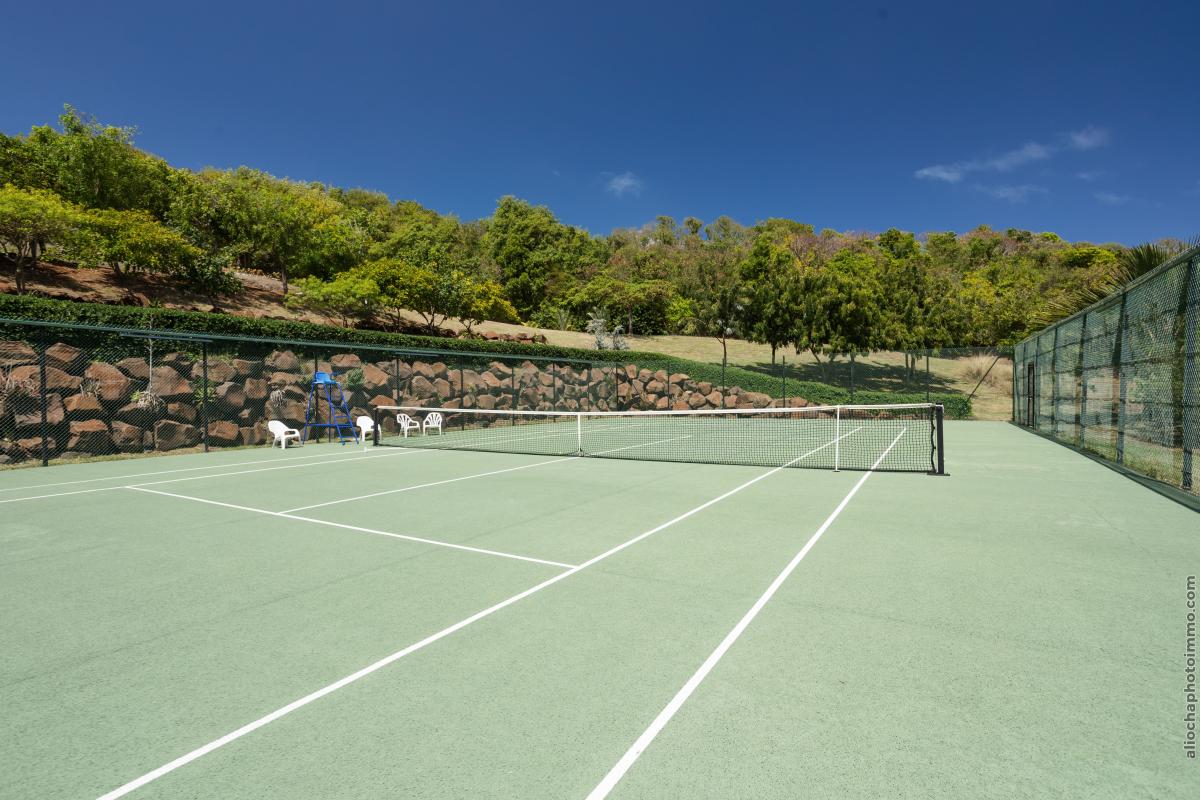 Location_Villa_Le_Vauclin_Martinique_12 personnes - cours de tennis (1) (1)